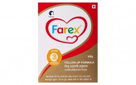 Farex Follow-Up formula Complementary Food (Stage 3-After 12 months & Upto 24 months)  Box  400 grams
